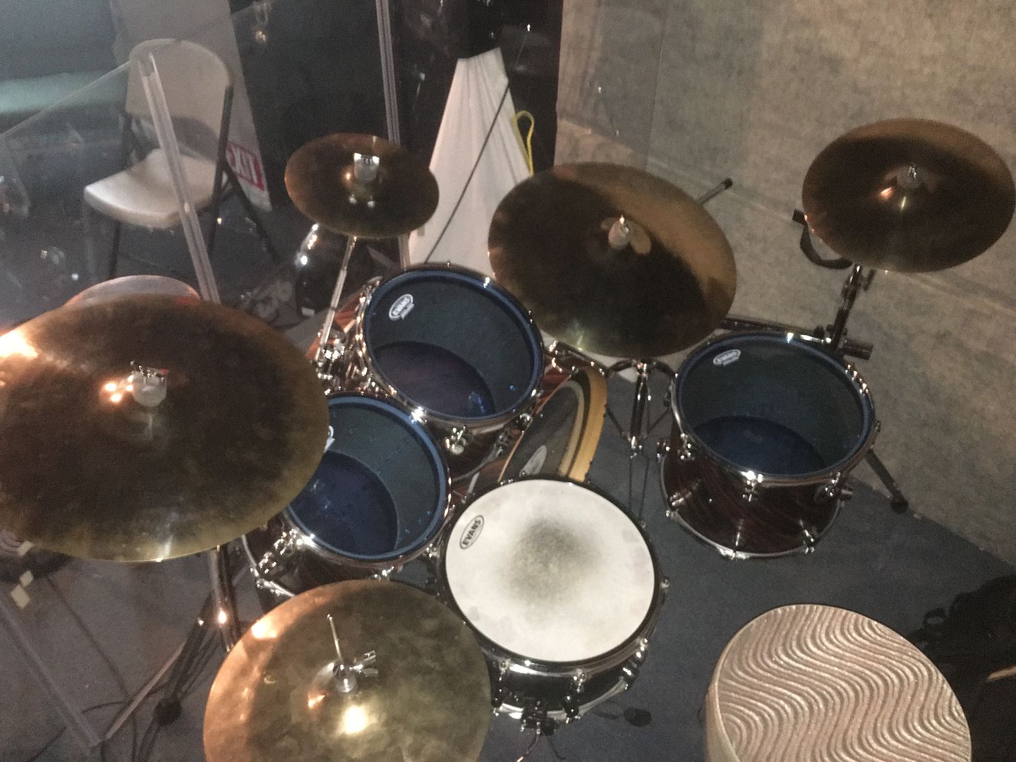 Evans hydraulic drum heads